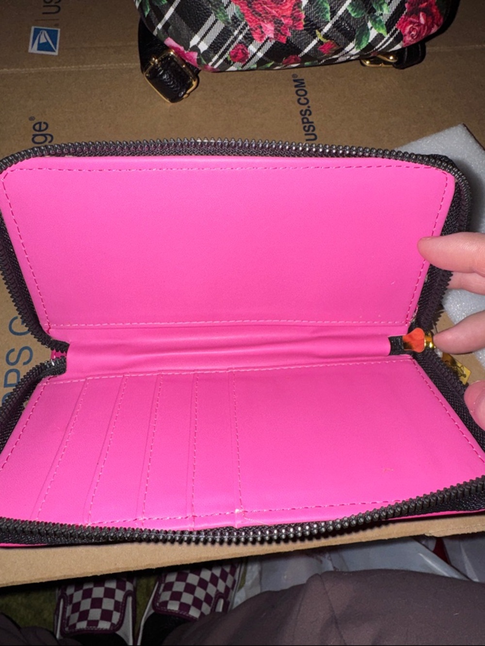 Baby Phat Bright Pink Wallet - Picture 4 of 4